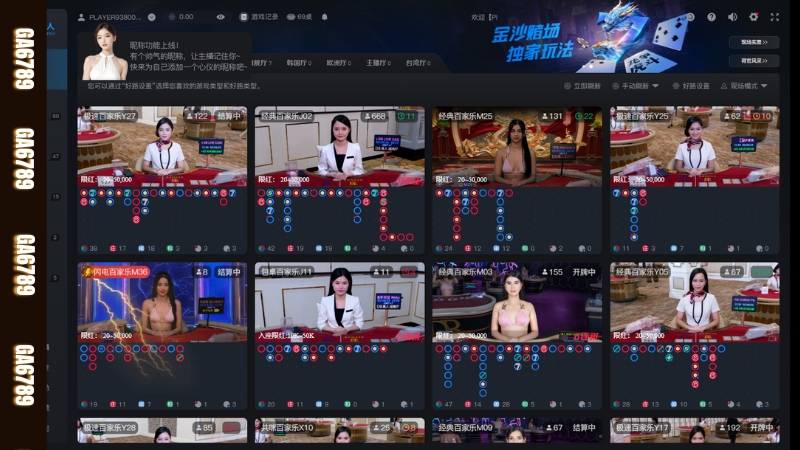 Chi tiết các thao tác tham gia sảnh live casino Ga6789