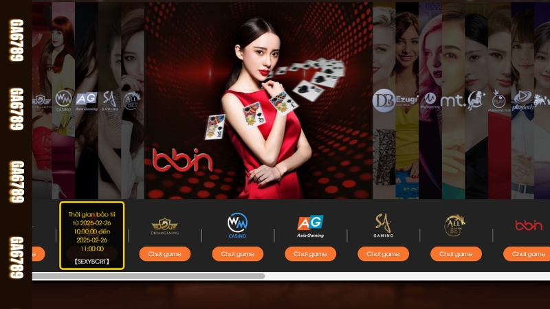 Khám phá tất tần tật sảnh live casino tại Ga6789