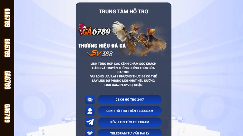 Tổng hợp 4 kênh liên hệ Ga6789 cho tân thủ